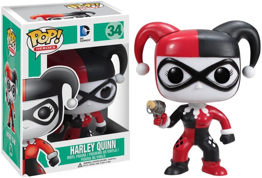 FUNKO POP! HEROES: HARLEY QUINN VINYL FIGURE