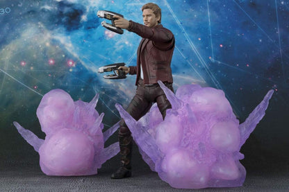 S.H.FIGUARTS Guardians of the Galaxy Star Lord & Explosion Action Figure Set