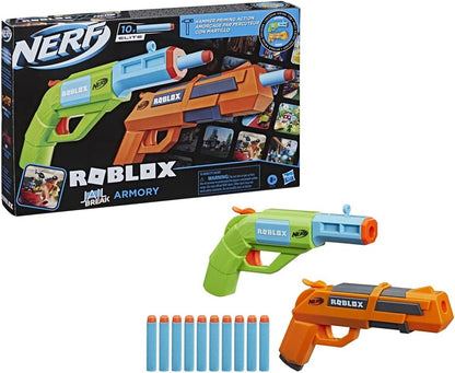 NERF ROBLOX JAILBREAK ARMORY BLASTERS 2 PACK