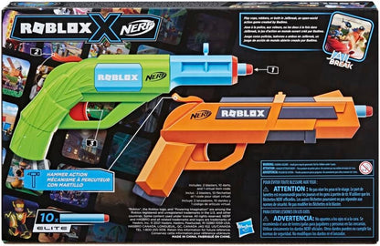 NERF ROBLOX JAILBREAK ARMORY BLASTERS 2 PACK