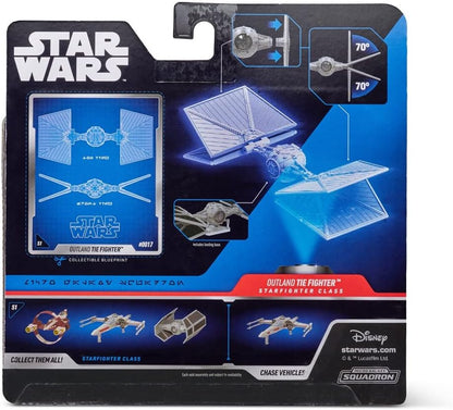 STAR WARS Medium Vehicle (5" Vehicle & Figure) Outland Tie Fighter