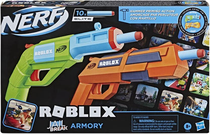 NERF ROBLOX JAILBREAK ARMORY BLASTERS 2 PACK