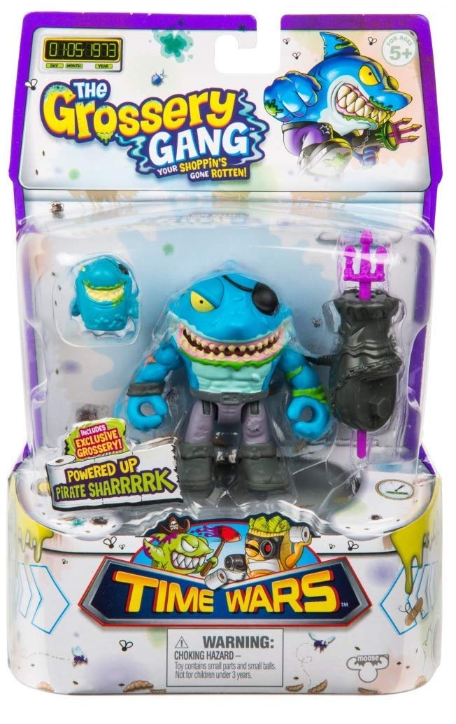 THE GROSSERY GANG S5 W2 ACTION FIGURES PIRATE SHARRRRK