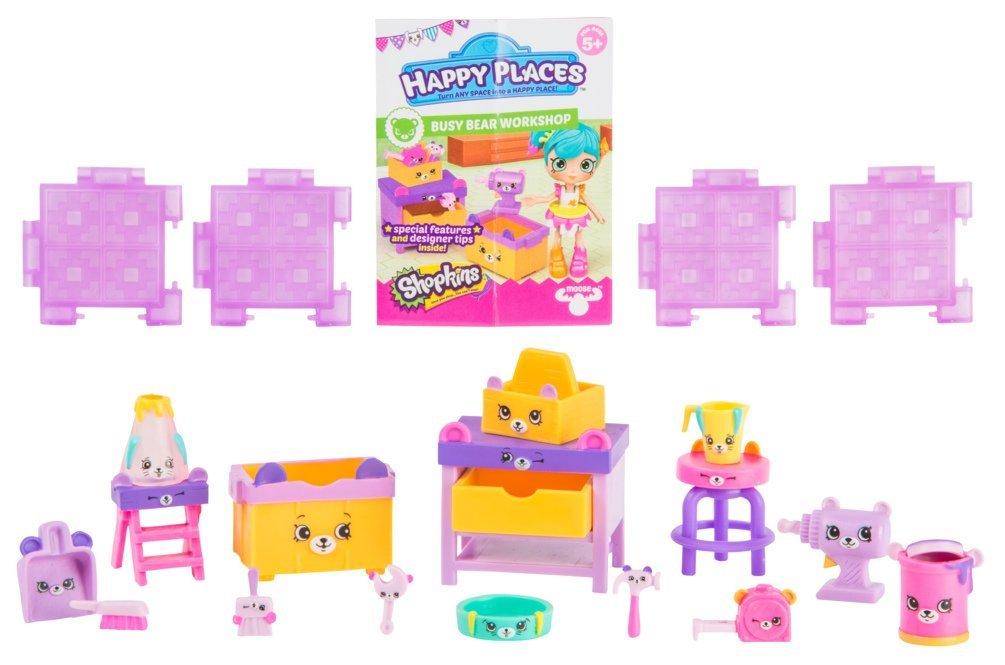 HAPPY PLACES S3 DECORATOR PACK BUSY BEAR WORKSHOP