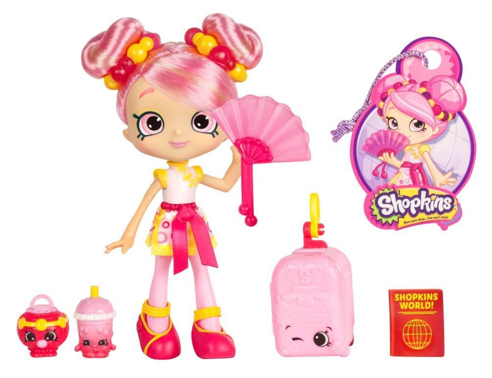 SHOPKINS SHOPPIES S8 W2 THEMED DOLL SINGLE PACK BUBBLEISHA