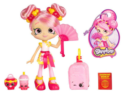 SHOPKINS SHOPPIES S8 W2 THEMED DOLL SINGLE PACK BUBBLEISHA