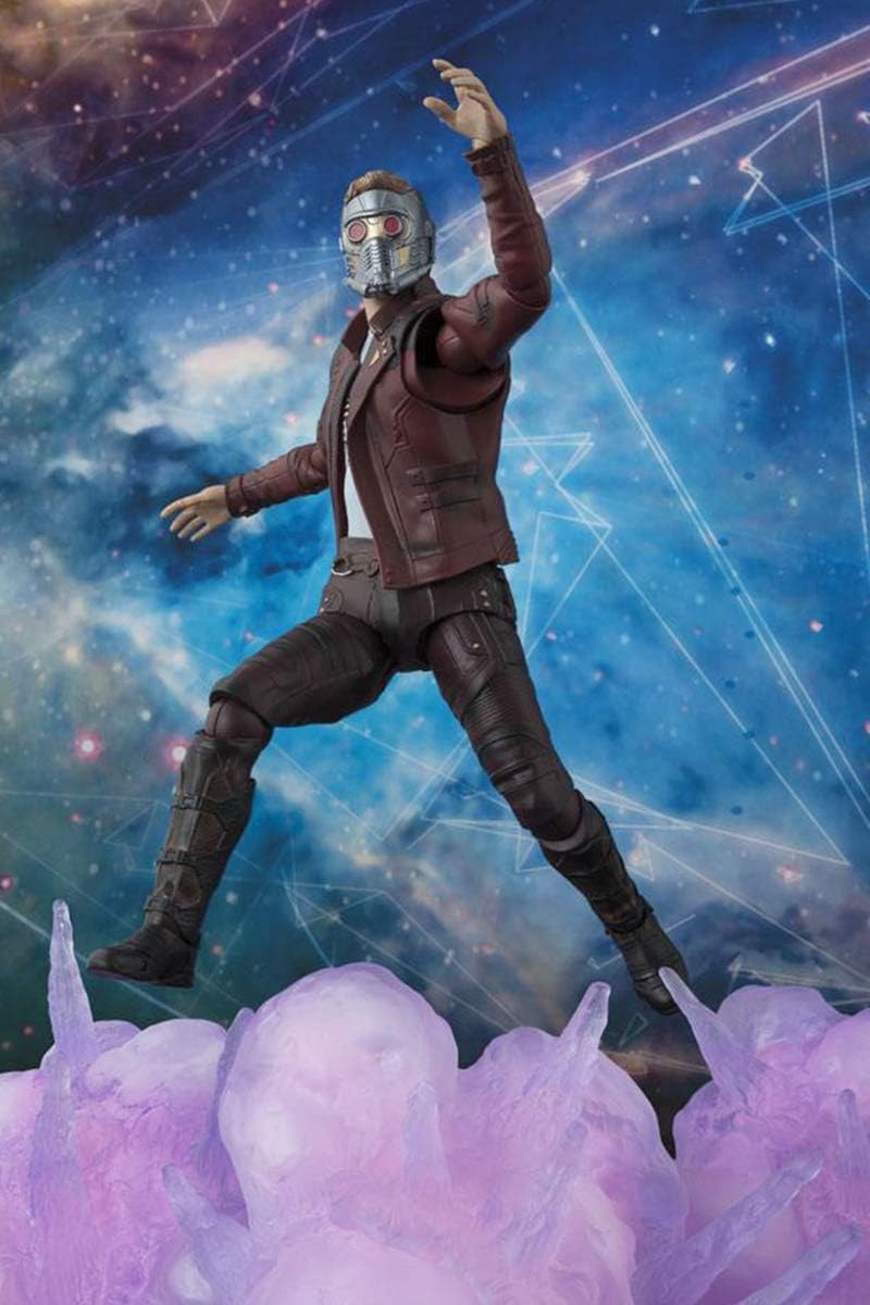 S.H.FIGUARTS Guardians of the Galaxy Star Lord & Explosion Action Figure Set