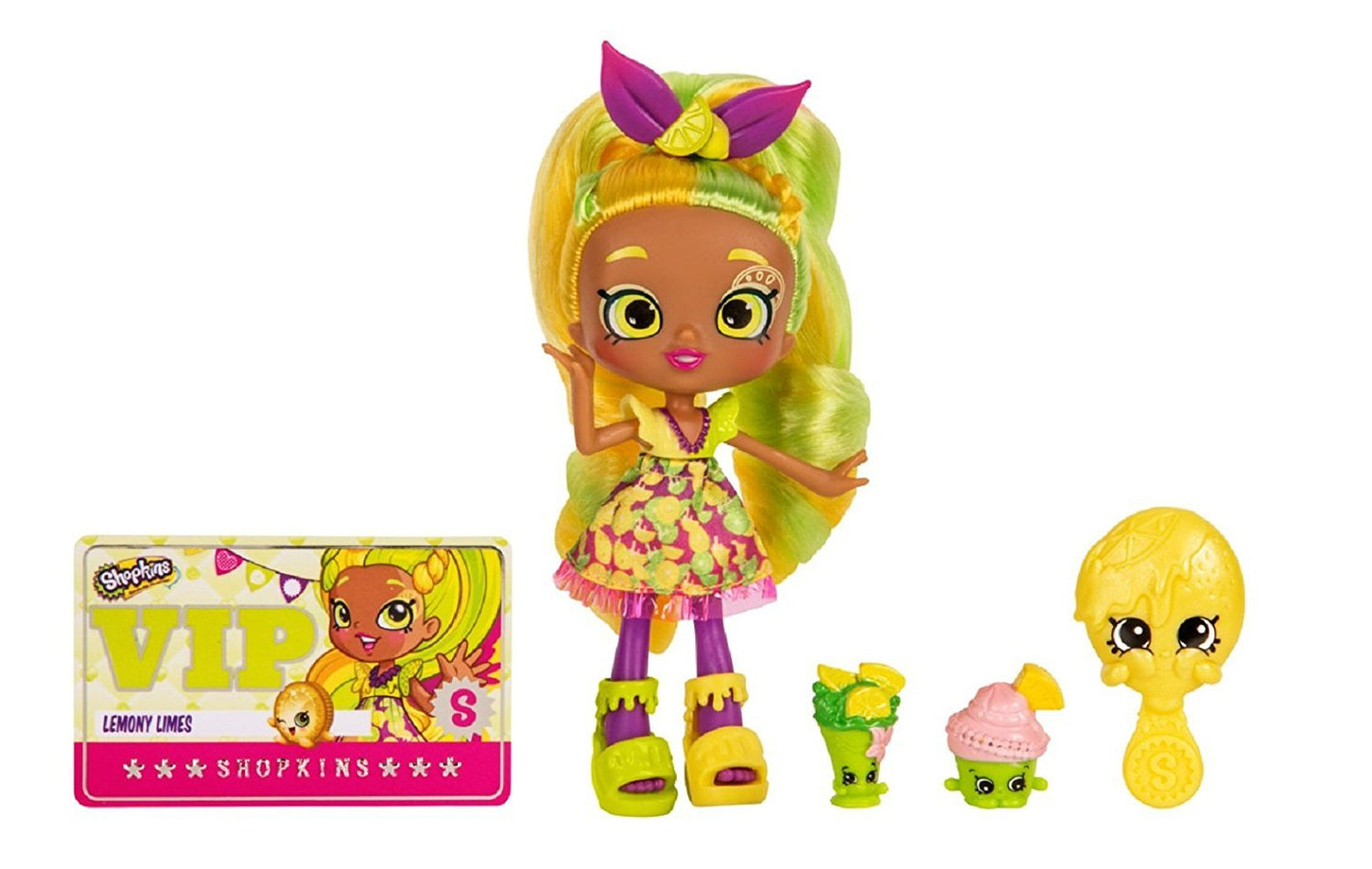 SHOPKINS SHOPPIES S4 SINGLE PACK W1 LEMONY LIMES