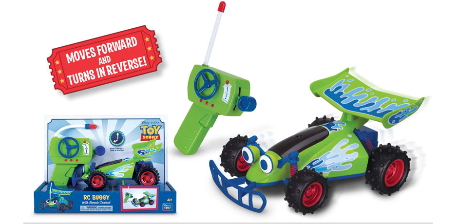 TOY STORY 4 RC BUGGY WITH REMOTE CONTROL 6 INCH