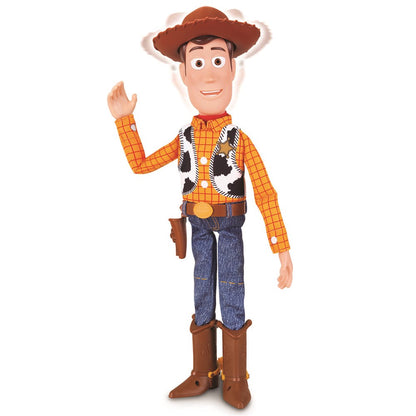 TOY STORY 4 SHERIFF WOODY with Interactive Drop-Down Action