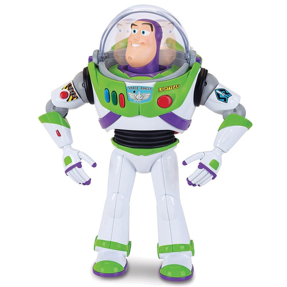 TOY STORY 4 BUZZ LIGHTYEAR with Interactive Drop-Down Action