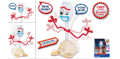 TOY STORY 4 INTERACTIVE FORKY Walks, Talks & Dances
