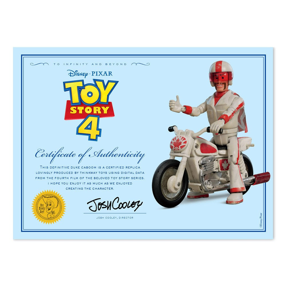 TOY STORY SIGNATURE COLLECTION DUKE CABOOM STUNT SET