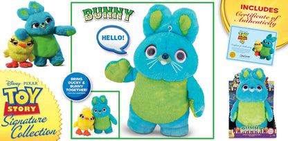 TOY STORY SIGNATURE COLLECTION BUNNY Deluxe Talking Carnival Plush