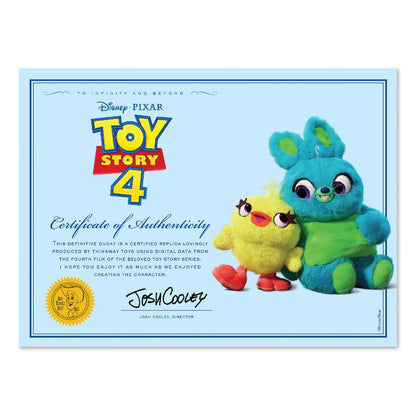 TOY STORY SIGNATURE COLLECTION DUCKY Deluxe Talking Carnival Plush