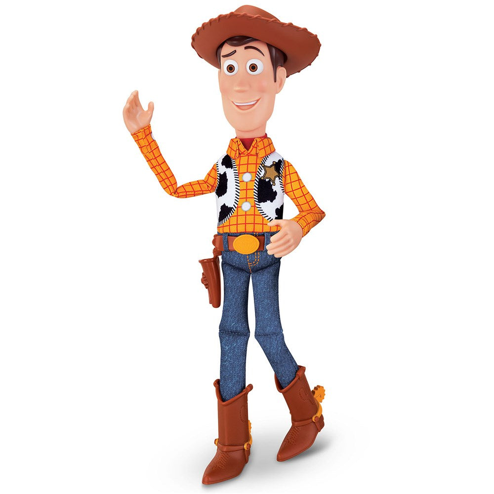 TOY STORY 4 SHERIFF WOODY Deluxe Pull-String Action Figure