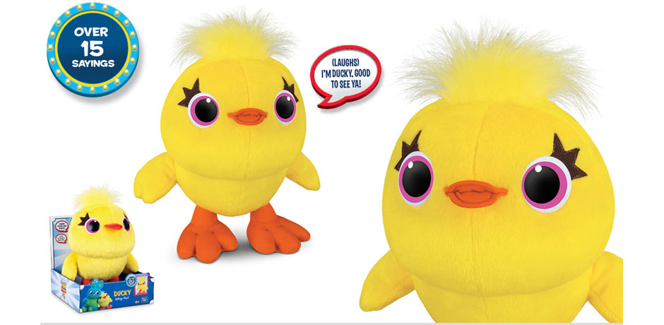 TOY STORY 4 DUCKY TALKING PLUSH