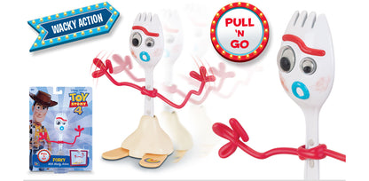 TOY STORY 4 PULL ‘N GO FORKY With Wacky Action