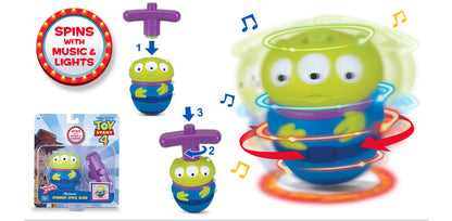 TOY STORY 4 ELECTRONIC SPINNER With Music & Lights ASSORTMENT
