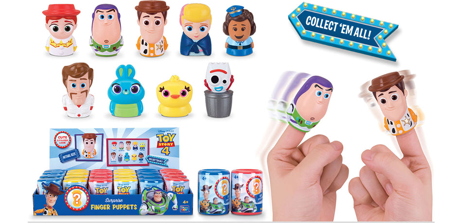 TOY STORY 4 SURPRISE FINGER PUPPETS ASSORTMENT