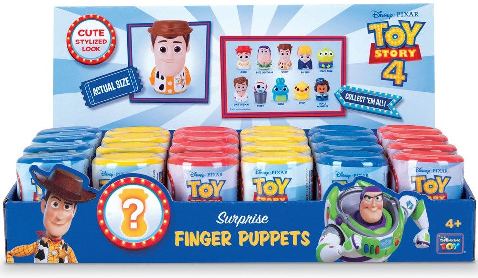 TOY STORY 4 SURPRISE FINGER PUPPETS ASSORTMENT