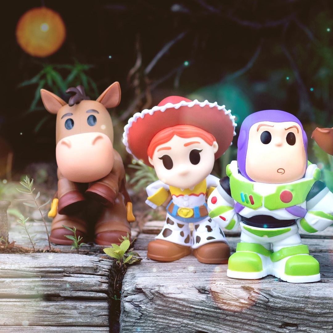 TOY STORY 4 OOSHIES 4" VINYL EDITION FIGURES