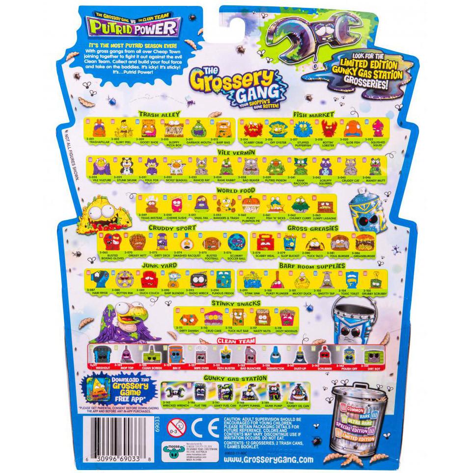 THE GROSSERY GANG S3 PUTRID POWER LARGE PK