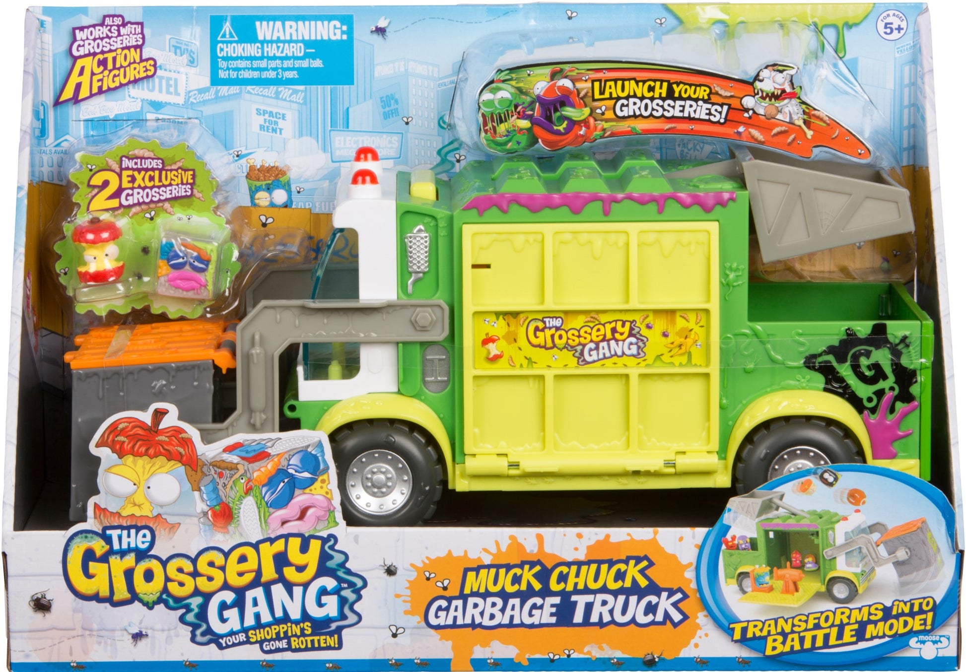 THE GROSSERY GANG S3 PUTRID POWER MUCK TRUCK GARBAGE TRUCK