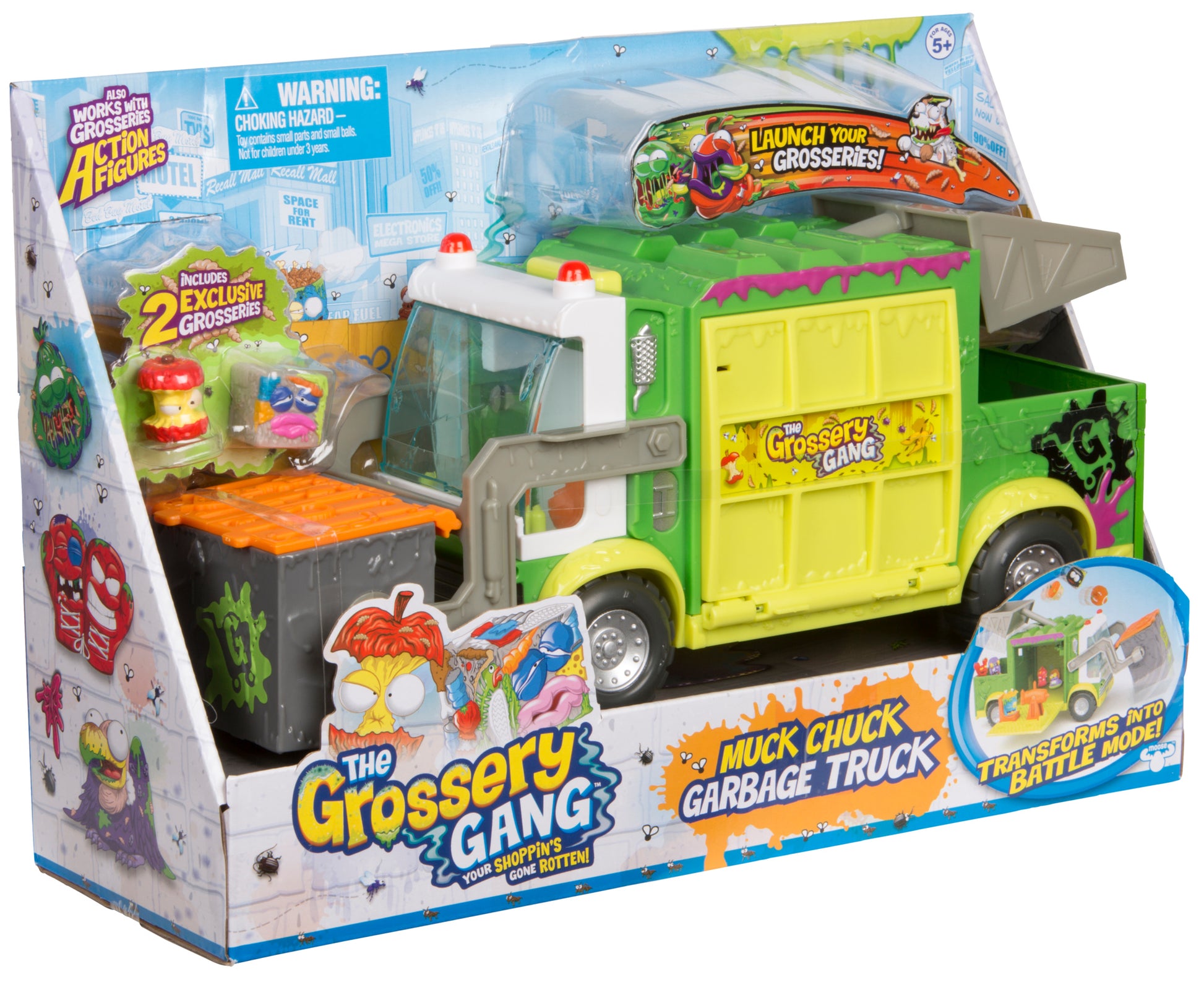 THE GROSSERY GANG S3 PUTRID POWER MUCK TRUCK GARBAGE TRUCK