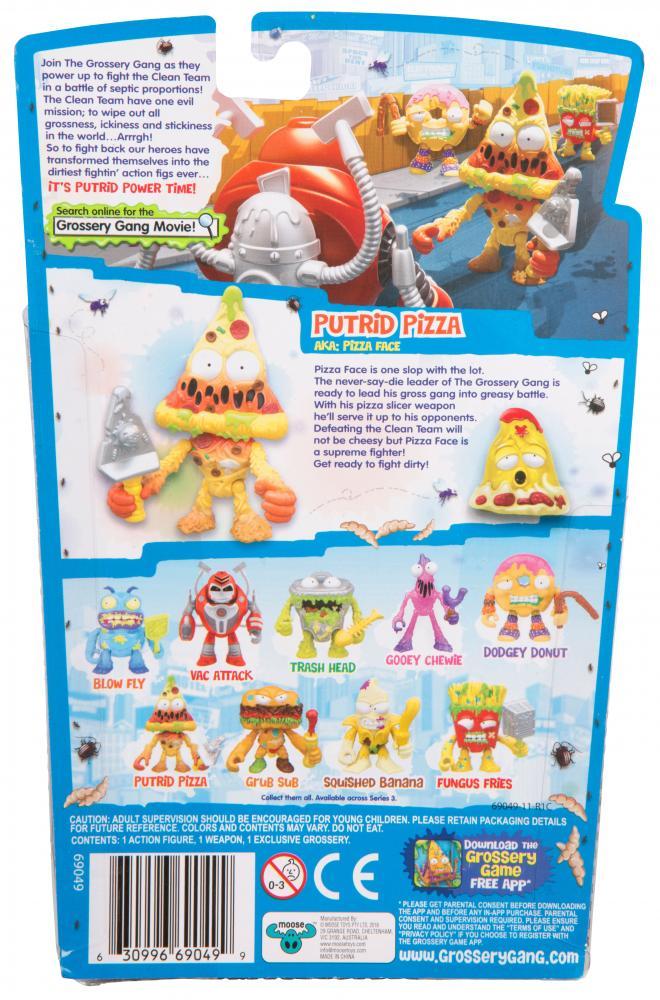 THE GROSSERY GANG S3 PUTRID POWER FIGURE PUTRID PIZZA