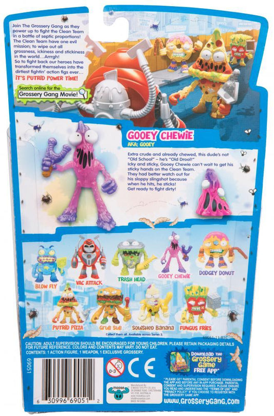 THE GROSSERY GANG S3 PUTRID POWER FIGURE GOOEY CHEWIE