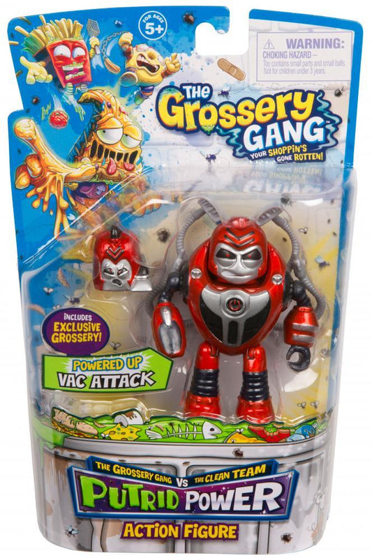 THE GROSSERY GANG S3 PUTRID POWER FIGURE VAC ATTACK