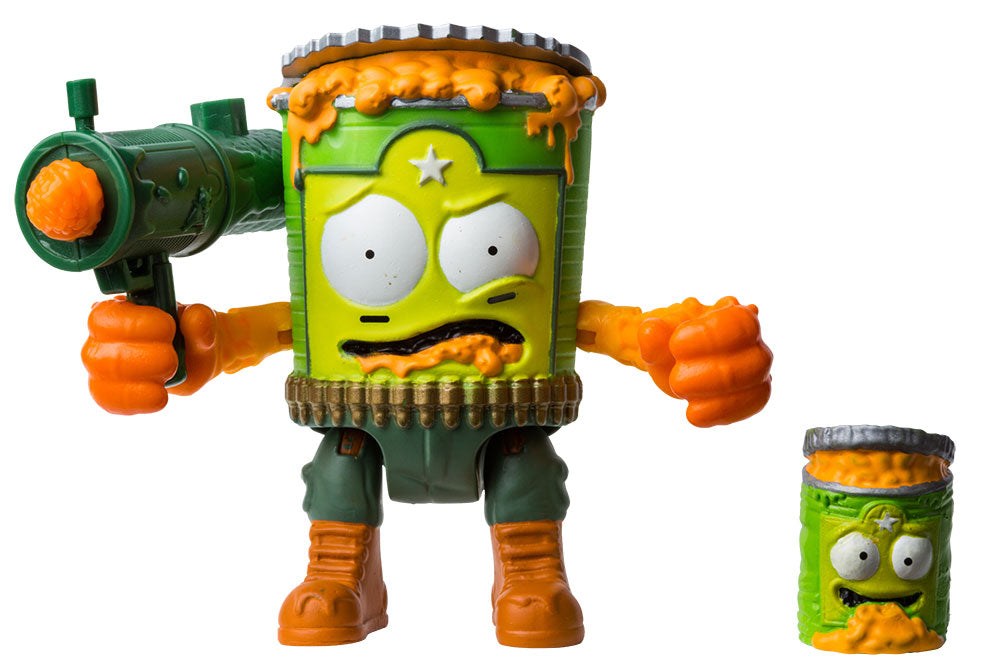 THE GROSSERY GANG S5 W2 ACTION FIGURES BAD BEANS SHOOTER