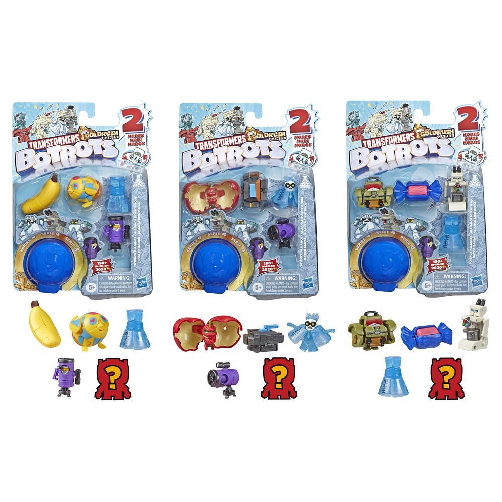 TRANSFORMERS BOTBOTS TOYS SERIES 4 SCIENCE ALLIANCE 5-PACK ASSORTED