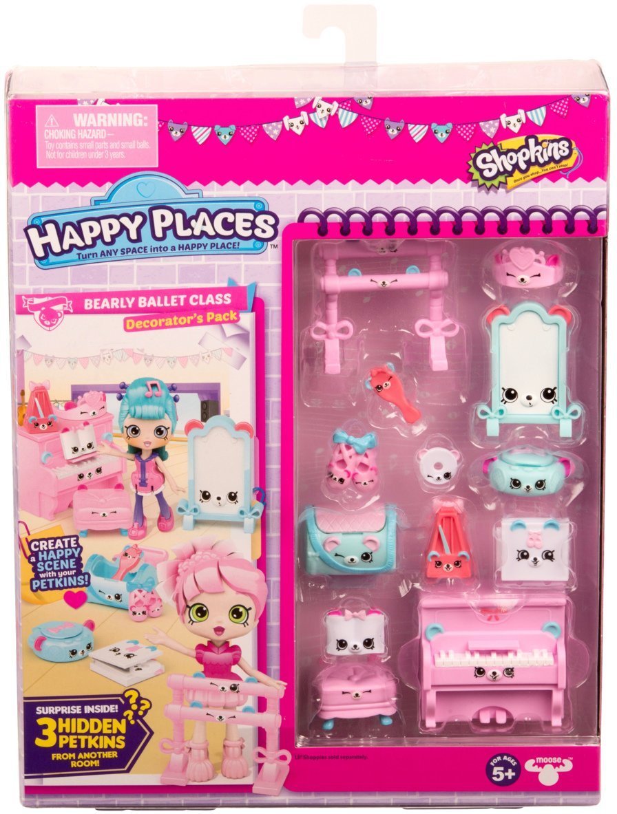 HAPPY PLACES S3 DECORATOR PACK BEARLY BALLET CLASS
