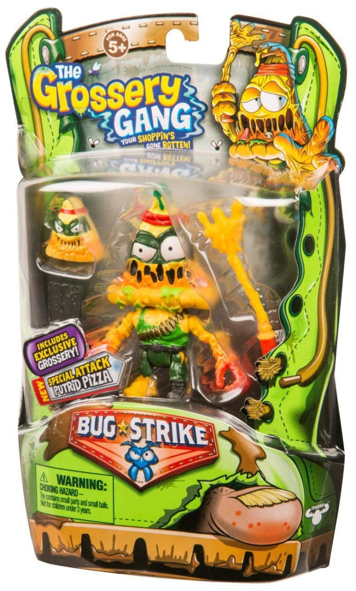 THE GROSSERY GANG S4 W2 BUG STRIKE ACTION FIGURE PUTRID PIZZA