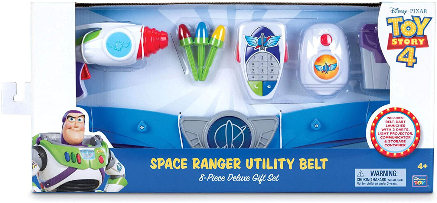 TOY STORY 4 SPACE RANGER UTILITY BELT 8-Piece Deluxe Gift Set