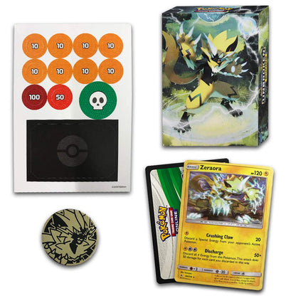 POKEMON TCG UNBROKEN BONDS ZERAORA THEME DECK