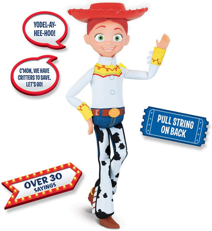 TOY STORY 4 COWGIRL JESSIE Deluxe Pull-String Action Figure