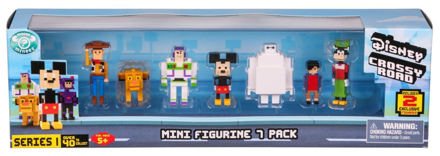 DISNEY CROSSY ROAD S1 MINI FIGURES 7 PACK