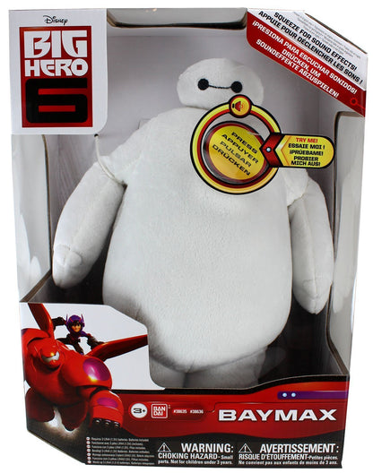 BIG HERO 6 BAYMAX TALKING DELUXE PLUSH 10"