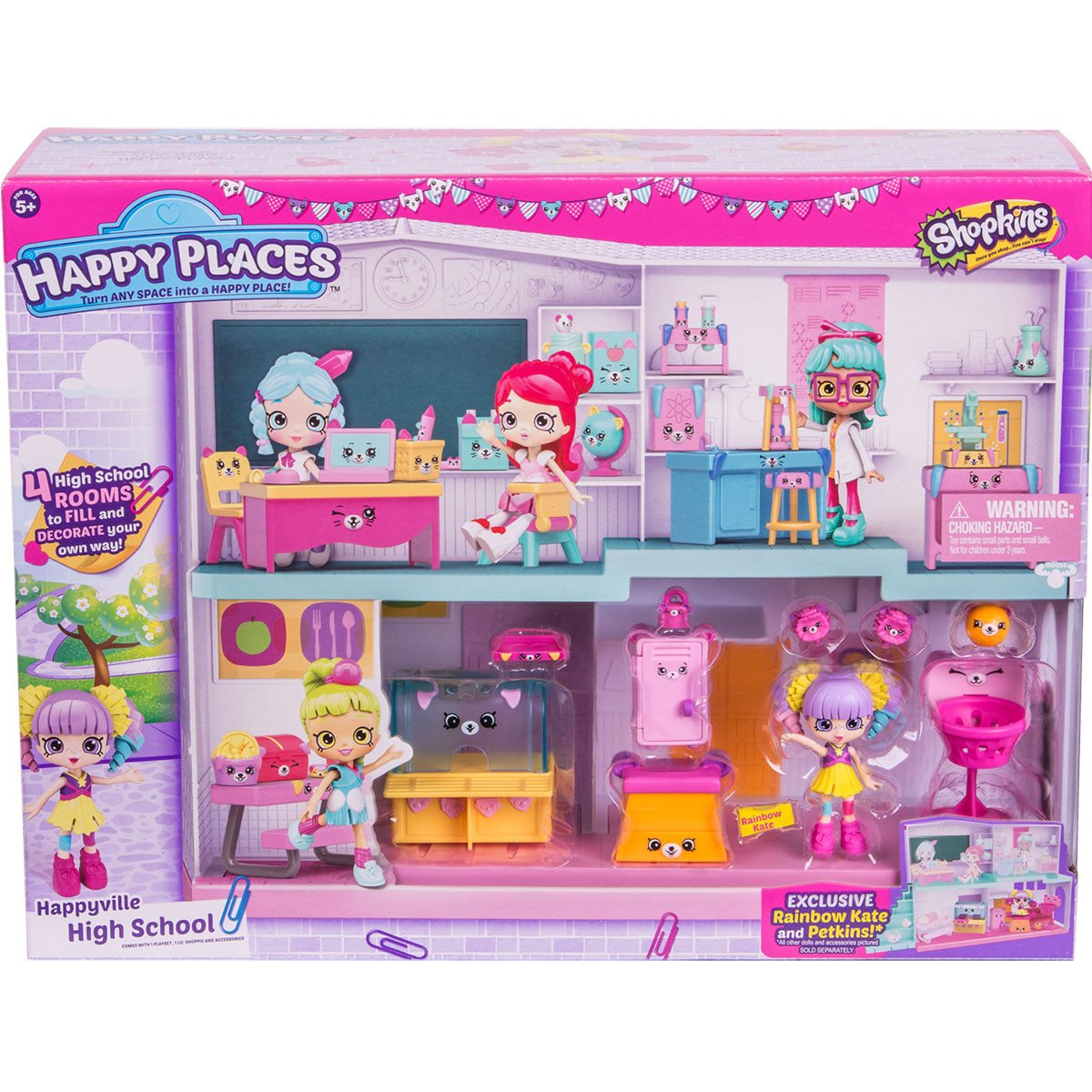 HAPPY PLACES SHOPKINS HAPPYVILLE HIGH SCHOOL