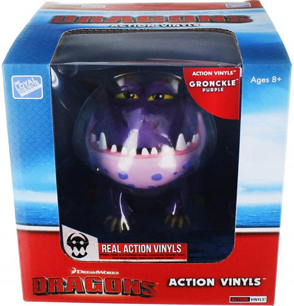 HTTYD DRAGONS W2 ACTION VINYLS 7" GRONCKLE (PURPLE)