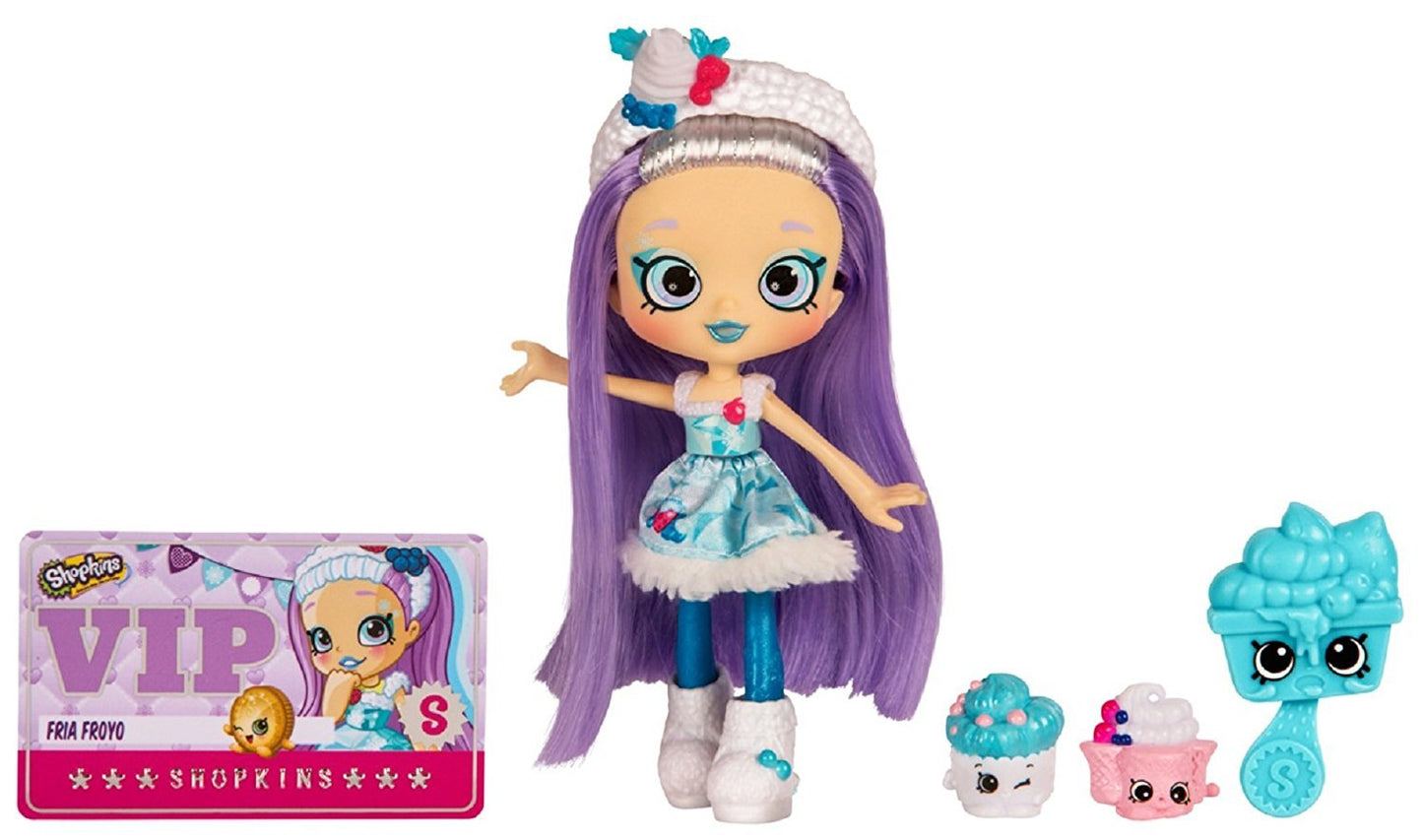 SHOPKINS SHOPPIES S4 SINGLE PACK W1 FRIYA FROYO
