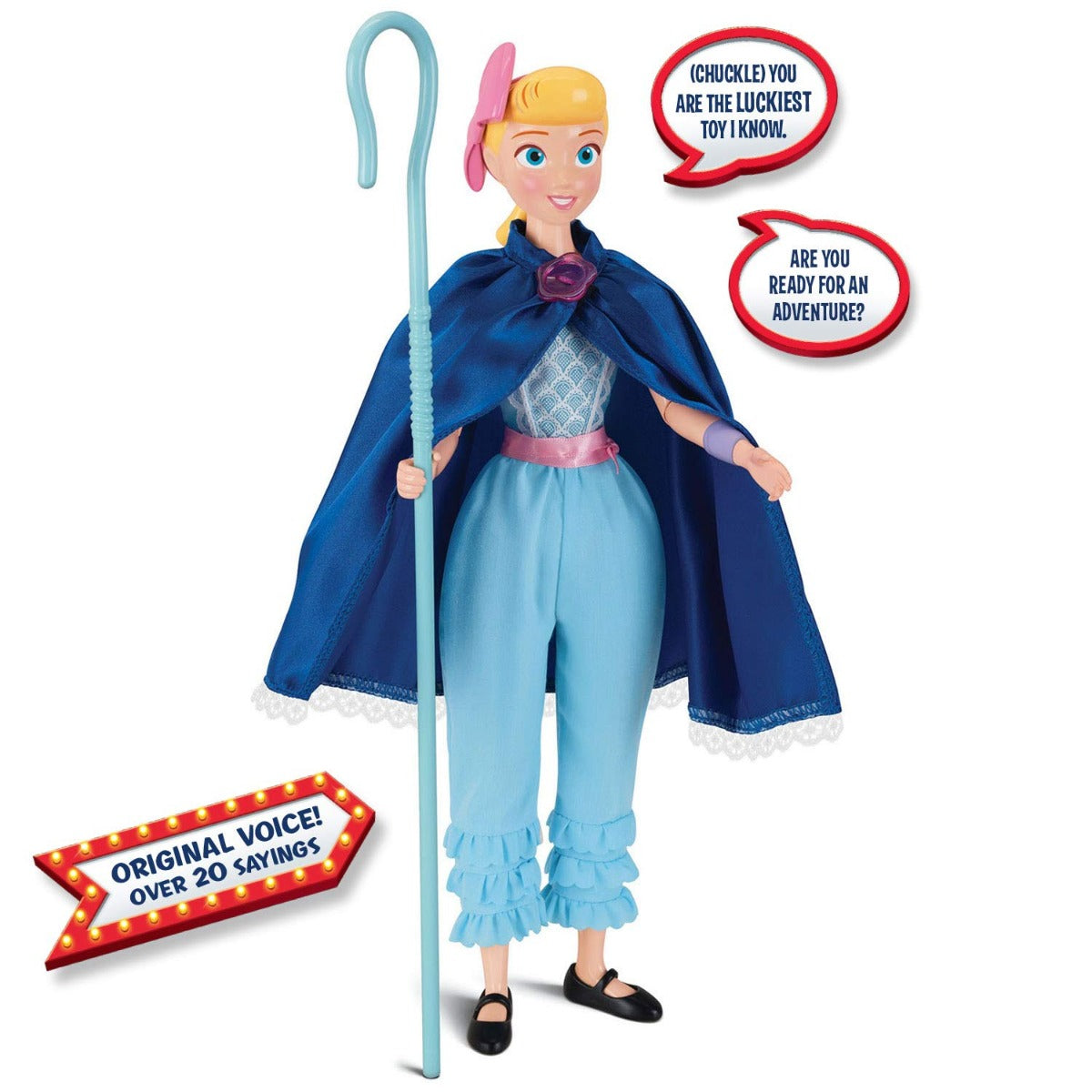 TOY STORY 4 BO PEEP Deluxe Talking Adventure Figure