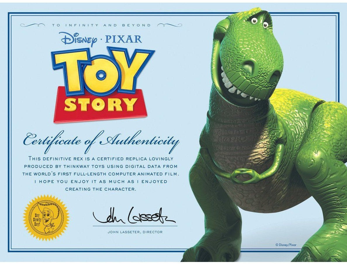 TOY STORY COLLECTION REX THE ROARR'N DINOSAUR