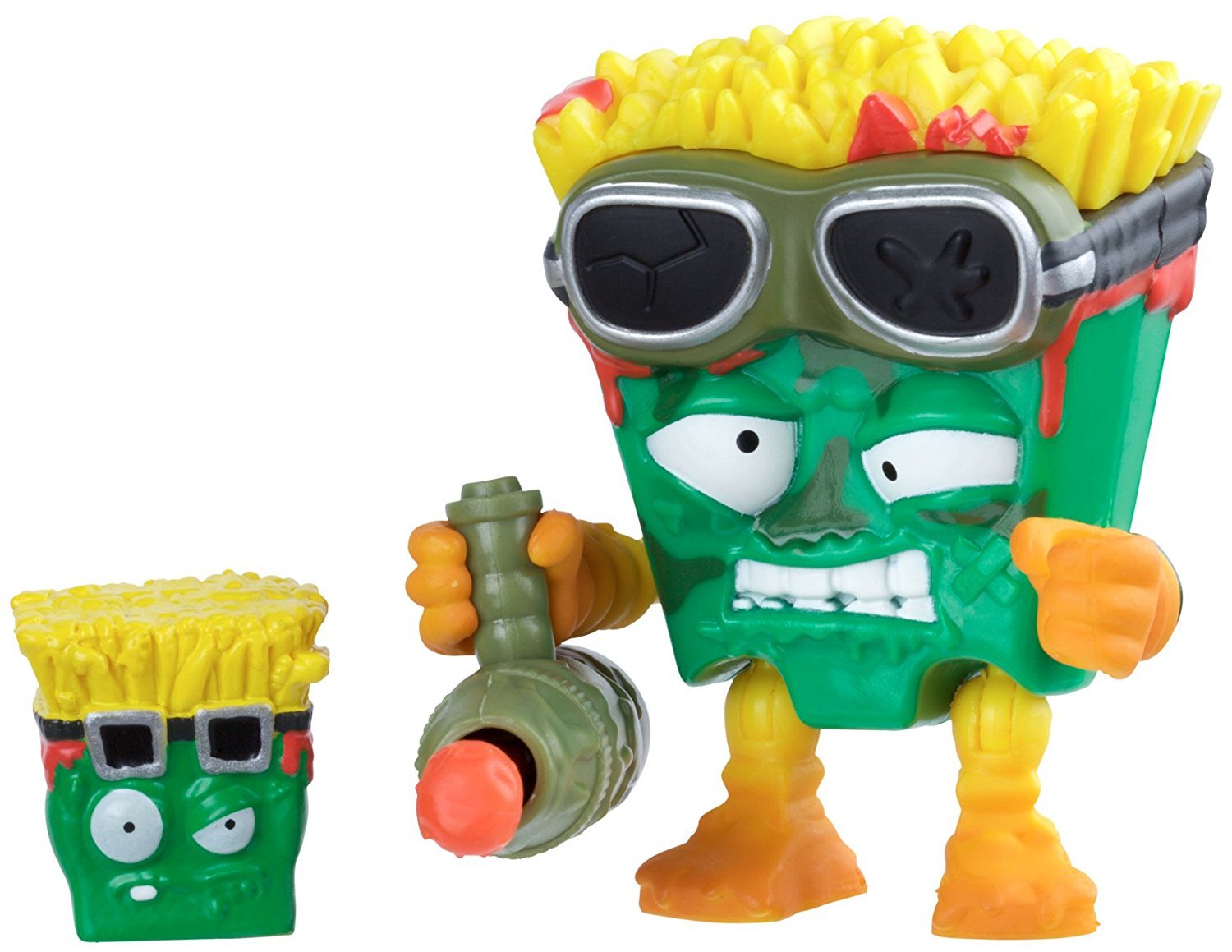 THE GROSSERY GANG S4 W1 BUG STRIKE ACTION FIGURE FUNGUS FRIES