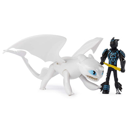 DREAMWORKS DRAGONS HICCUP & LIGHTFURY (2018)