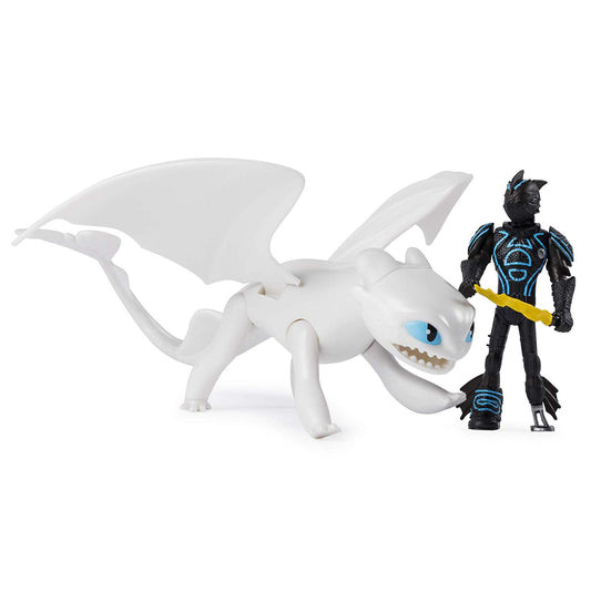 DREAMWORKS DRAGONS HICCUP & LIGHTFURY (2018)