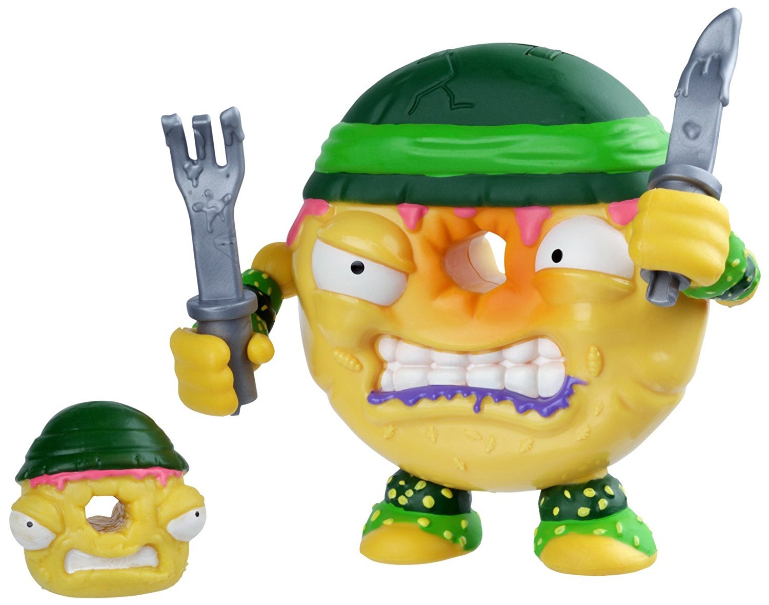 THE GROSSERY GANG S4 W1 BUG STRIKE ACTION FIGURE DODGEY DONUT